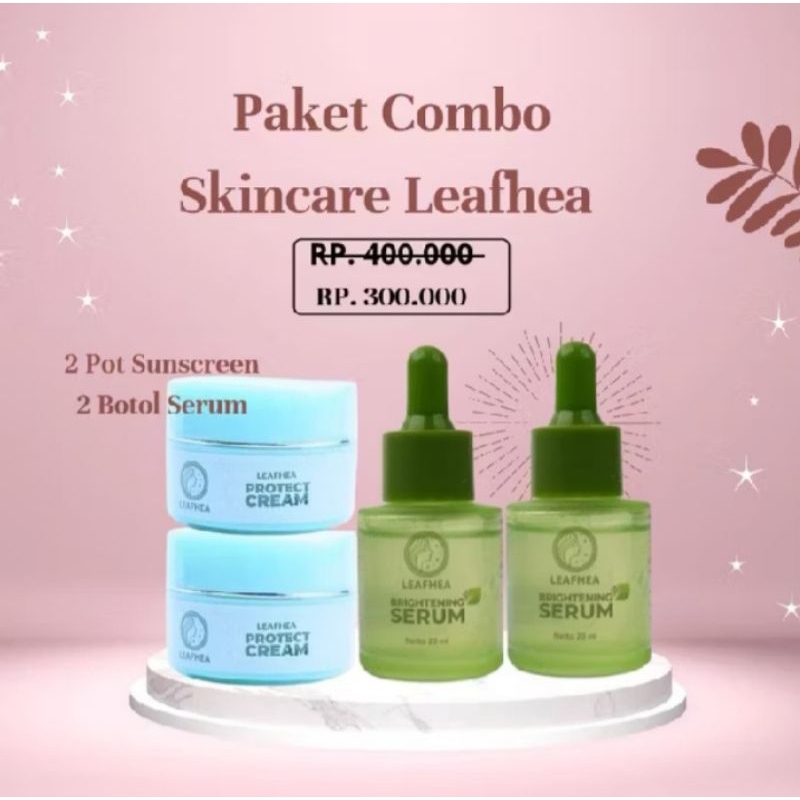 Leafhea Paket Combo Skincare