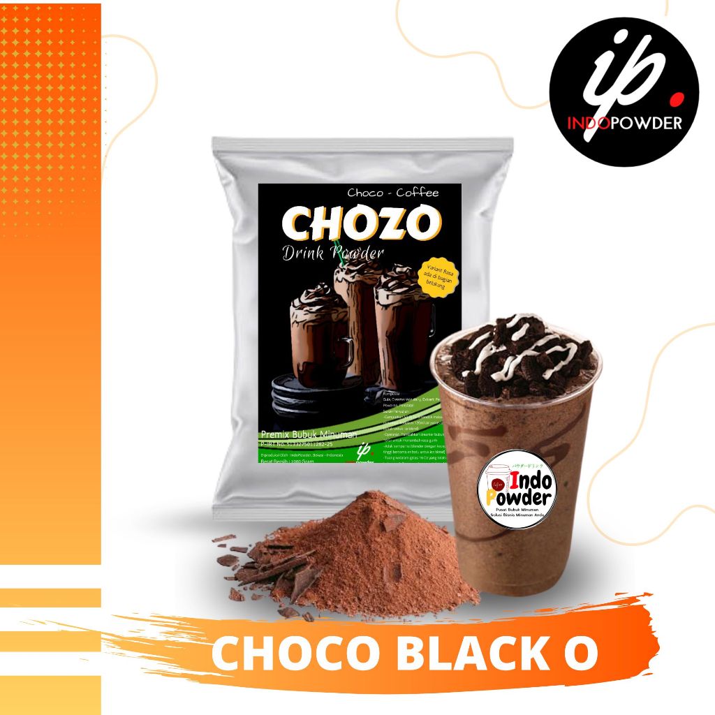 

Bubuk CHOCO BLACK O 1Kg I Bubuk Minuman CHOCO BLACK O 1Kg