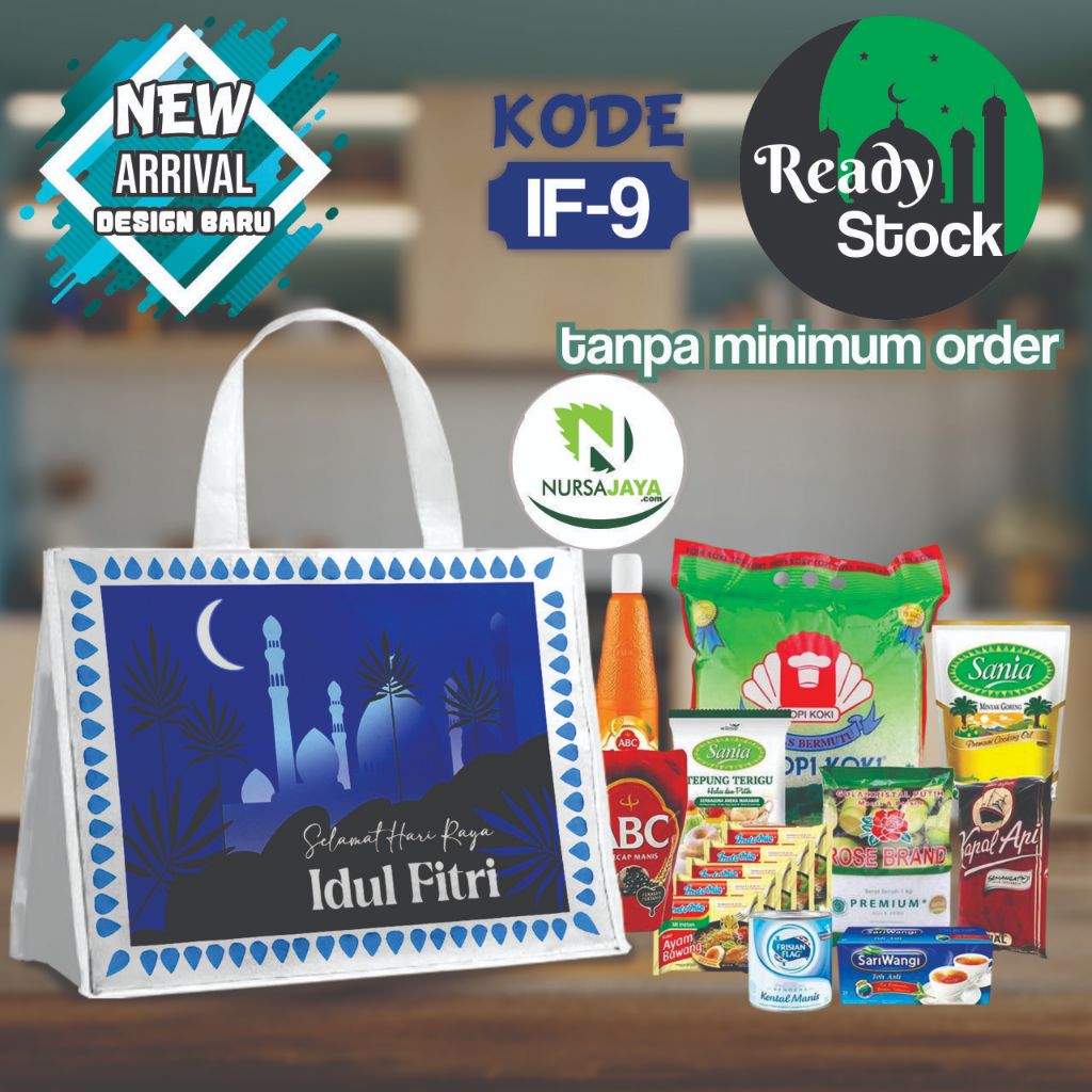 

Tas Lebaran Ready Stock Tas Parcel Goodie Bag Hari Raya Idul Fitri Size JUMBO Bingkisan Hampers