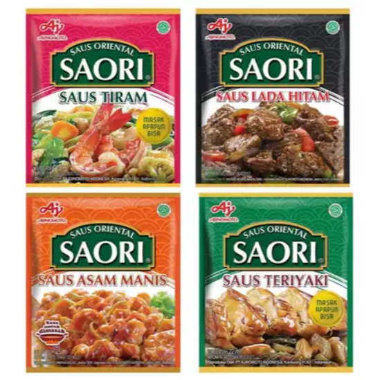 

SAORI SAUS TIRAM SACHET 23ML 1 PCS