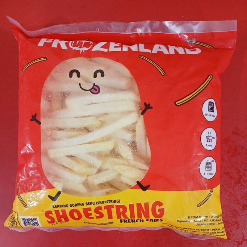 

Frozenland shoestring 500gr