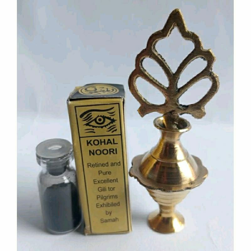 Celak Itsmid dan wadah| bubuk kohal noori celak arab