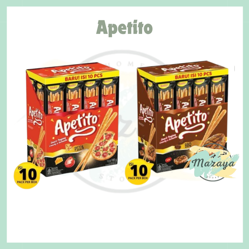 

ROMA APETITO BBQ | PIZZA 1 BOX ISI 10 X 18.5 GR - MAZAYA HOMESTORE