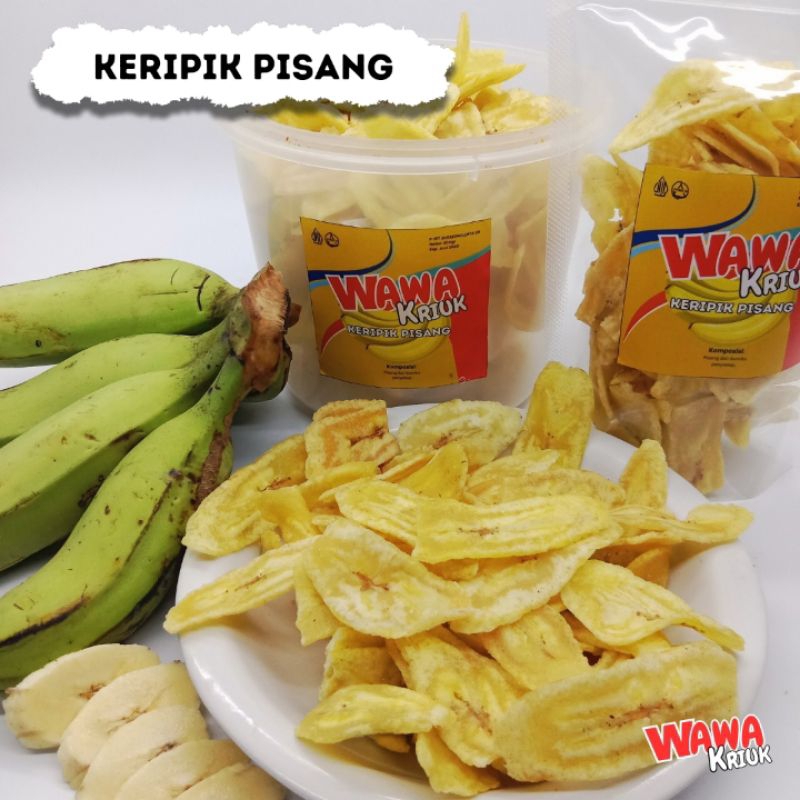

Keripik Pisang Wawa Kriuk