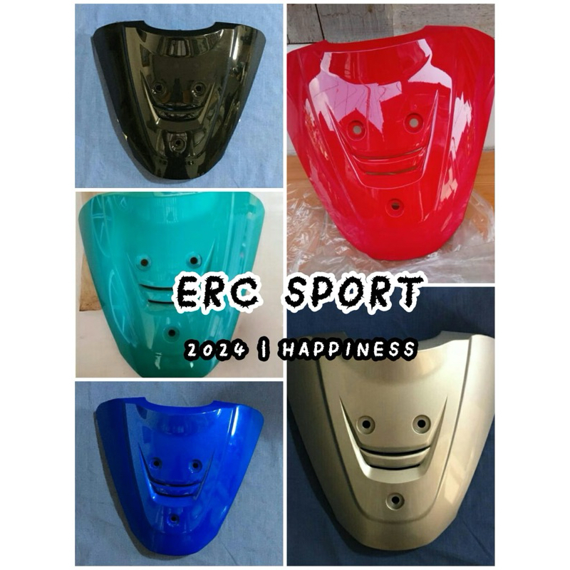 panel shogun 110 dasi tameng suzuki shogun new shogun 110r shogun 110 lama warna hitam biru merah si