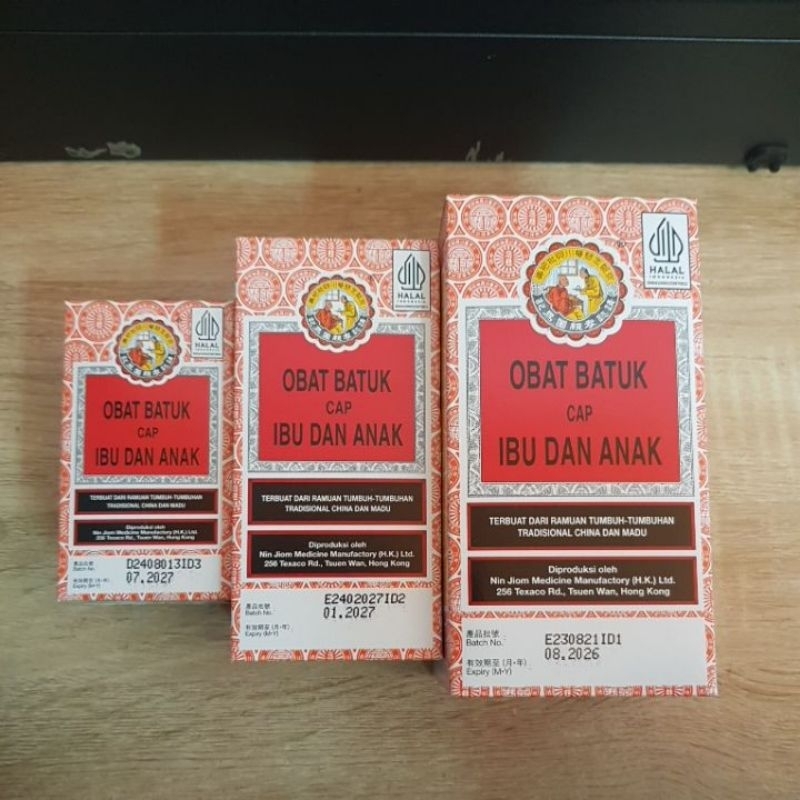 OBAT BATUK CAP IBU DAN ANAK