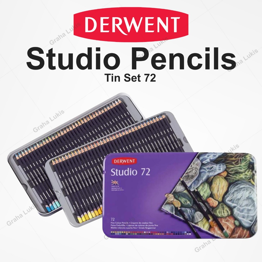 

Derwent Studio Pencils Colour Set 72 - Pensil Warna