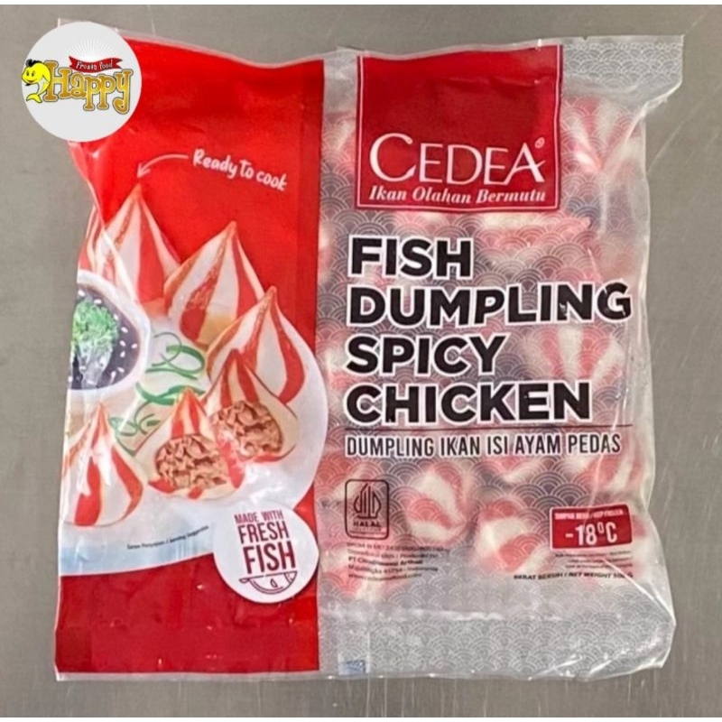 

Cedea Fish Dumpling Spicy Chicken Beku Frozen 500 gram