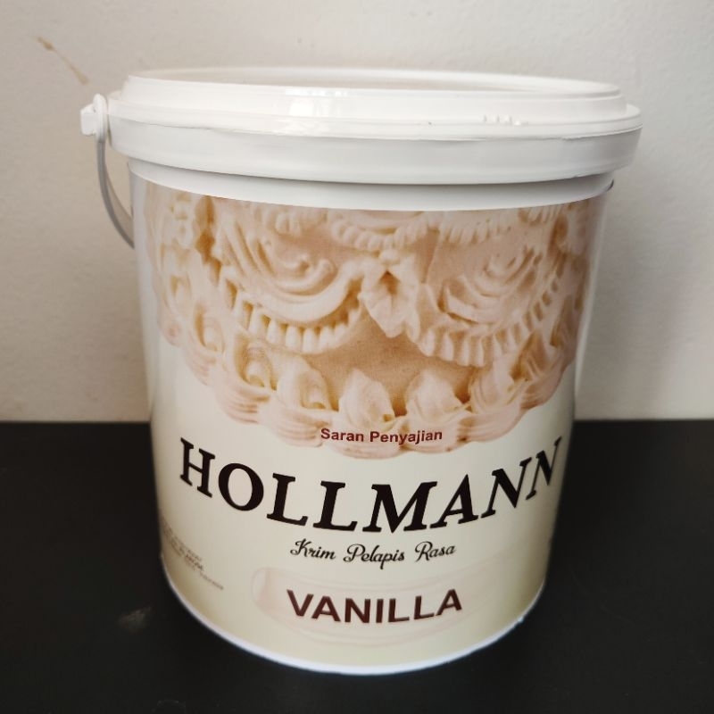 

HOLLMAN BUTTER CREAM VANILLA 1KG/HOLLMANN KRIM VANILA SIAP PAKAI/HOLMANN