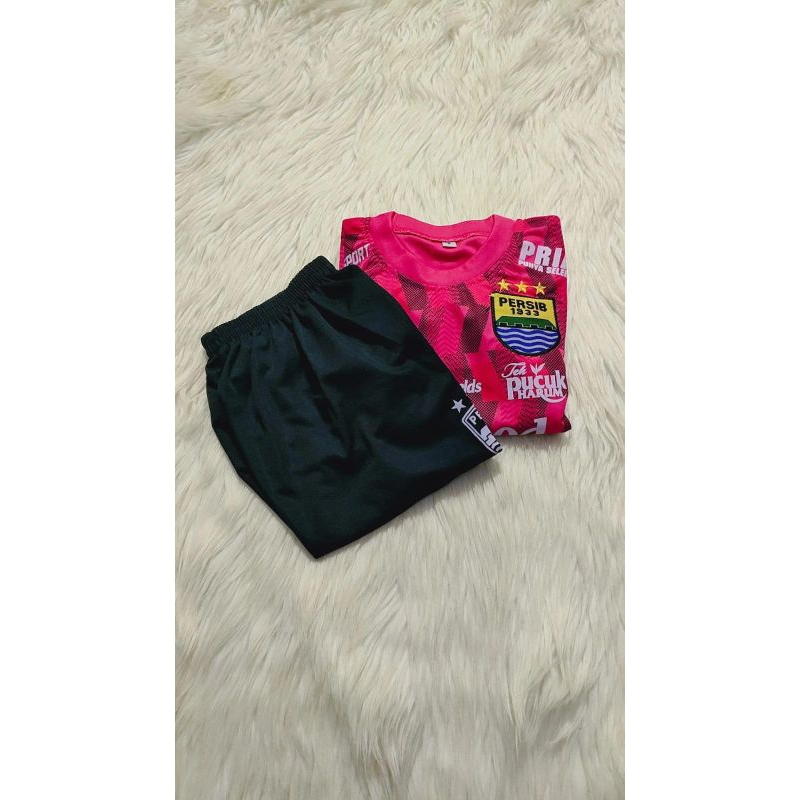 BAJU PERSIB ANAK 2-14TAHUN BAJU SETELAN BOLA TERBARU 2024 2025