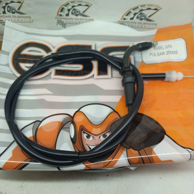 KABEL GAS TALI GAS PULSAR 200NS ORIGINAL ESF