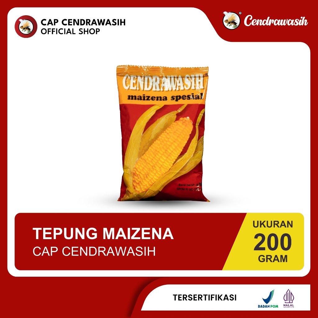 

Cap Cendrawasih Tepung Maizena 200gr