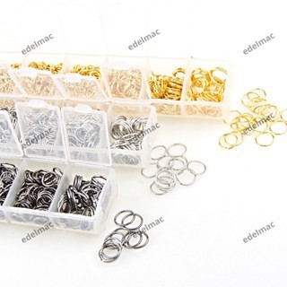 Jump Ring O Bulat Aksesoris Jewelry Anting Kalung Gelang Kerajinan Bracelet Earrings Necklace DIY