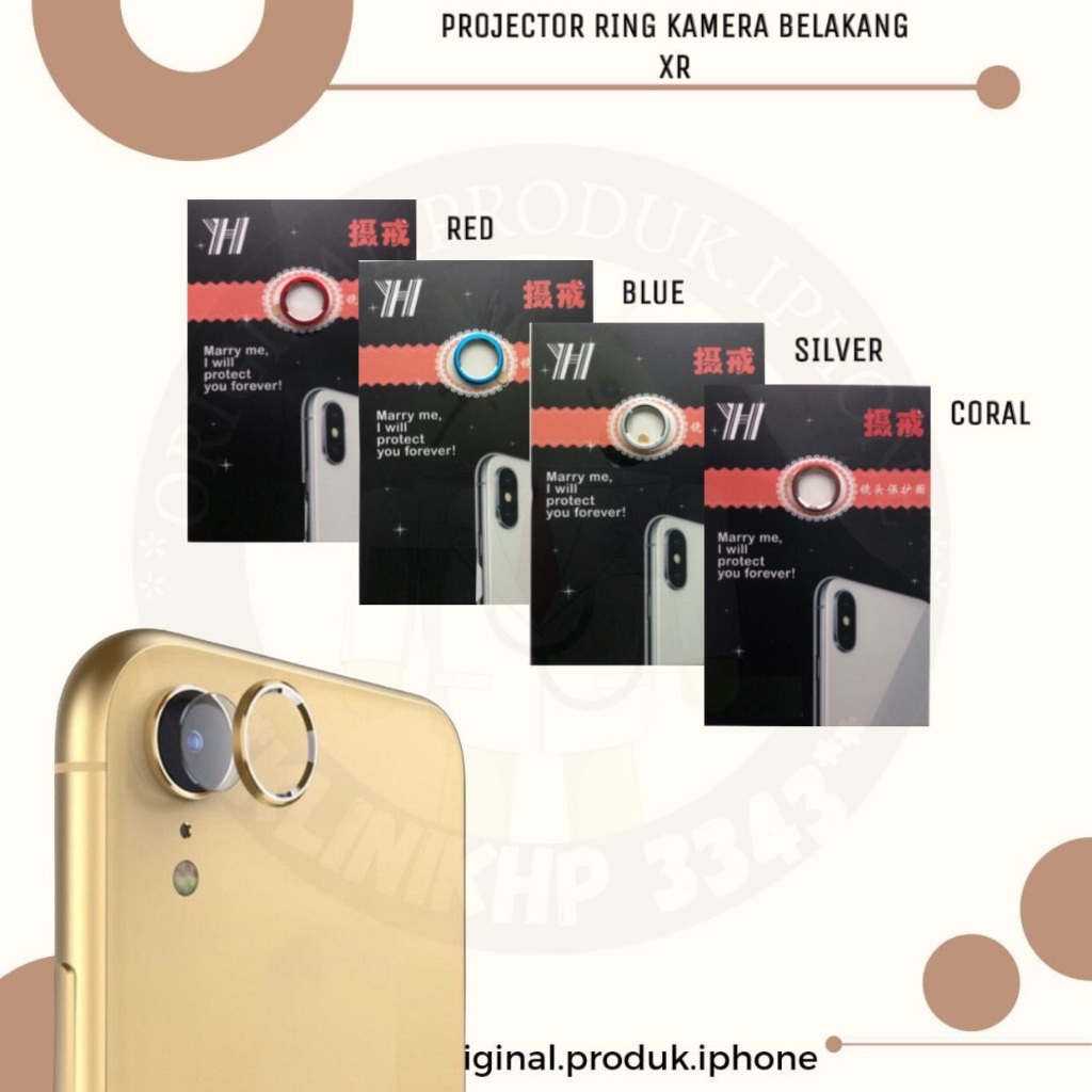 PROJECTOR RING XR PELINDUNG KAMERA ORIGINAL