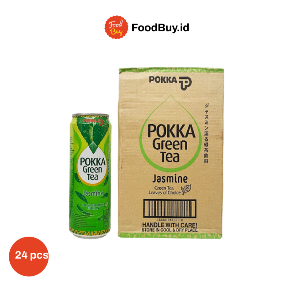 

Paket 1 Dus - Pokka Green Tea Jasmine Can 300 ml