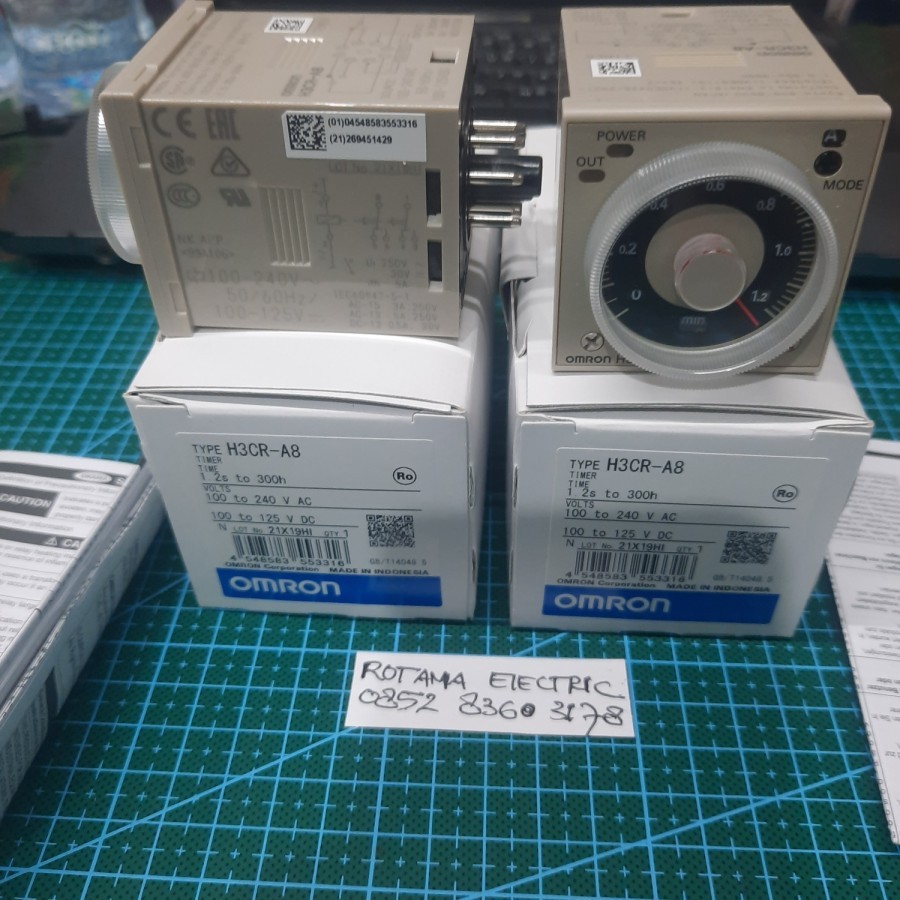 TIMER H3CR-A8 ORIGINAL OMRON H3CR A8 TIMER H3CR TIME DELAY TIMER H3CR