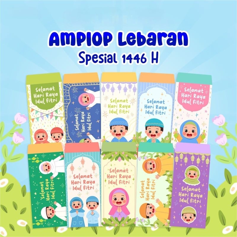 

Amplop Lebaran Hari Raya Idul Fitri / Amplop Lebaran Lucu isi 50 lembar / Amplop lebaran karakter / Amplop Lebaran murah isi 50