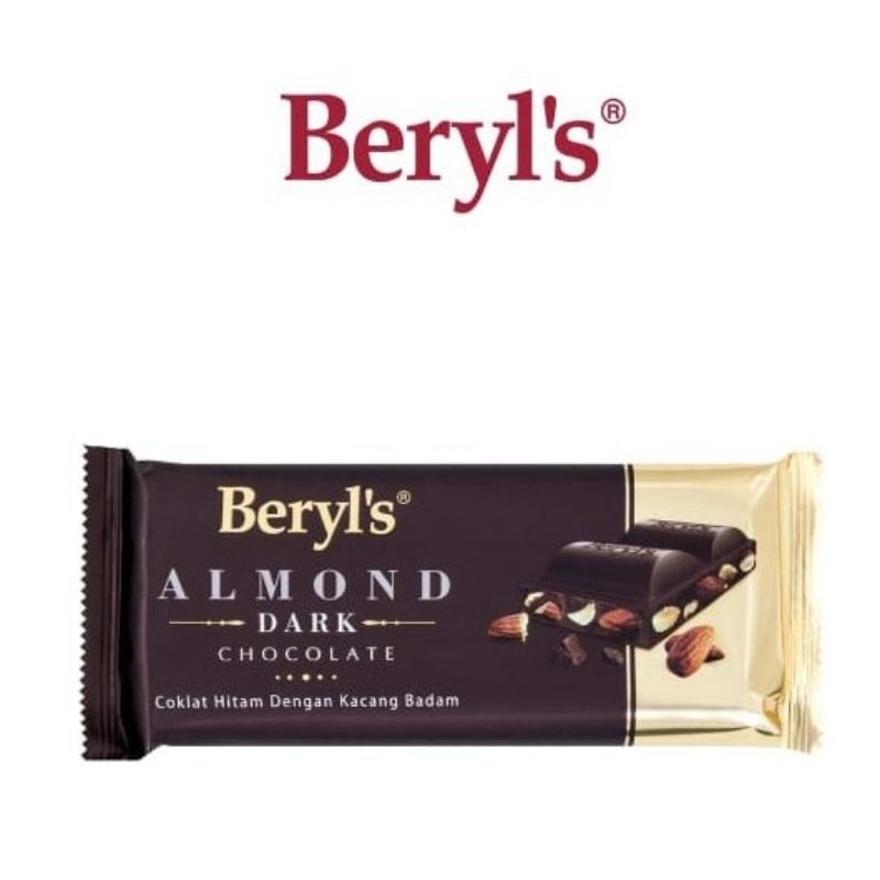 

Beryl's Almond Dark Chocolate Bar (90g)