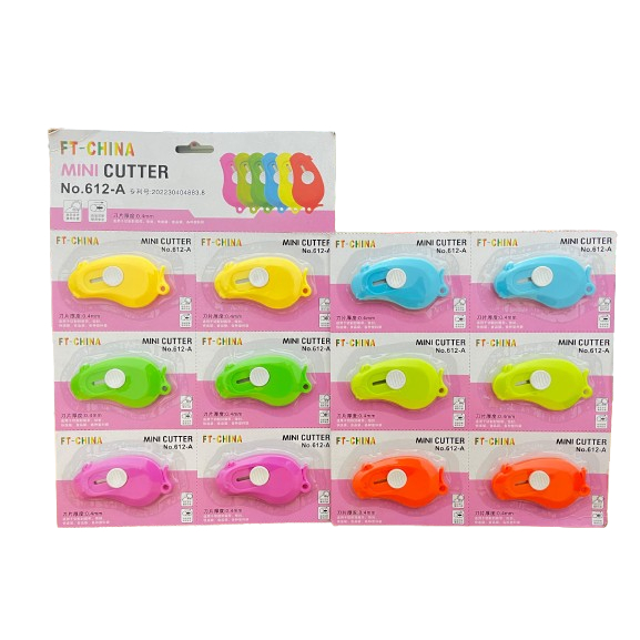 

Pisau Cutter Mini / CUTTER FANCY MINI 612-A