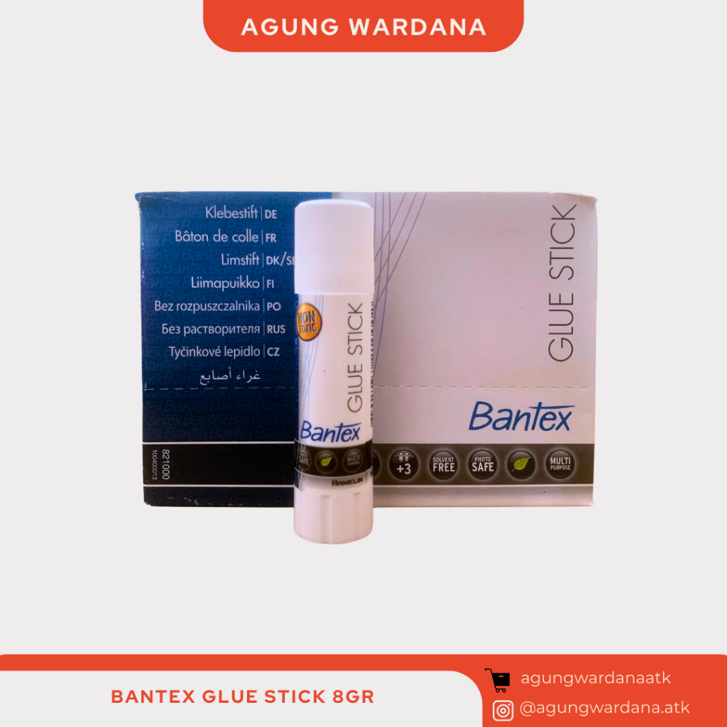 

BANTEX GLUE STICK 8GR LEM