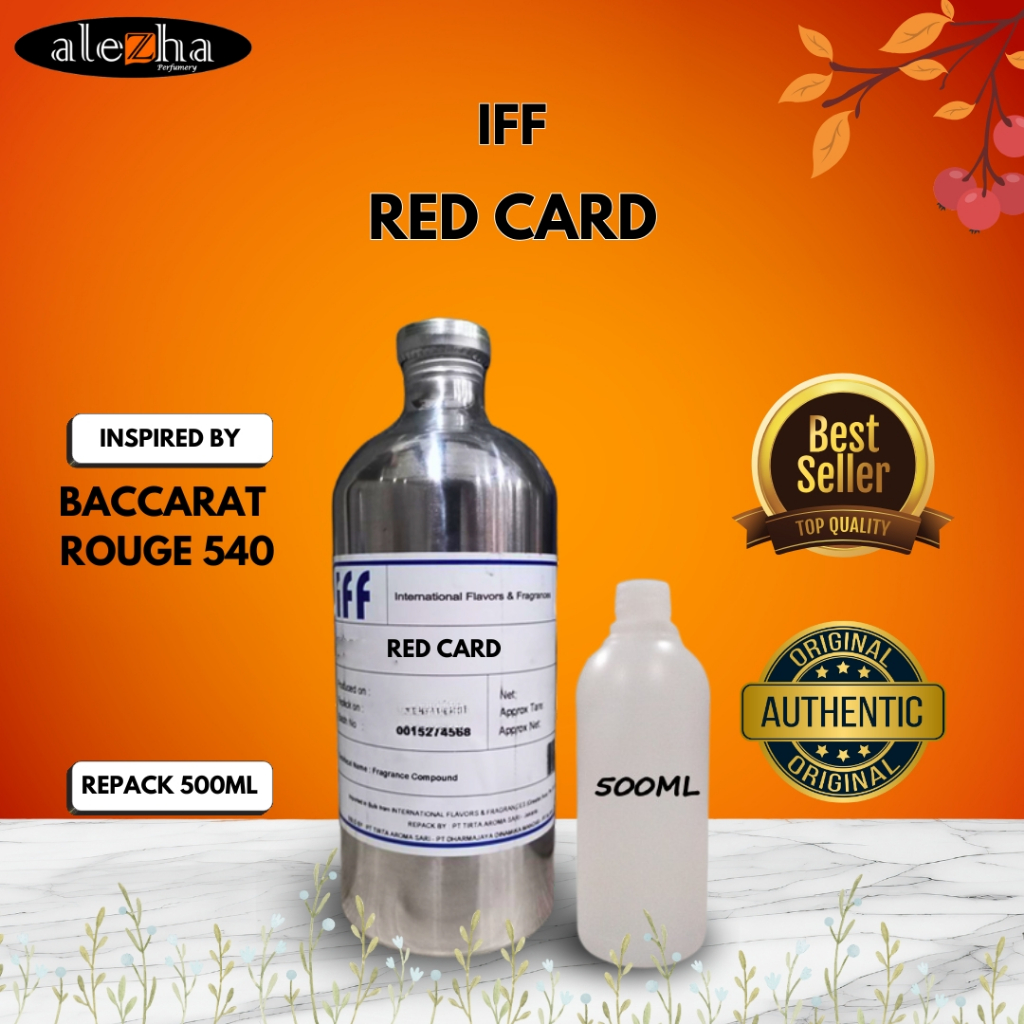 Bibit Parfum Murni RED CARD 540 / BACCARAT ROUGE 540 (IFF) 500ML REPACK