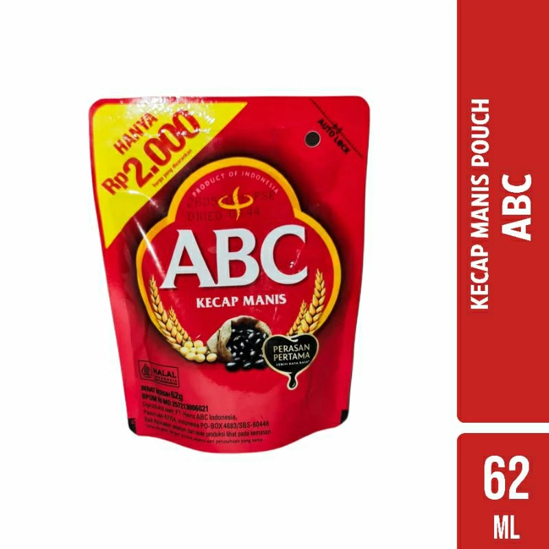 

ABC Kecap Manis Refill Pouch 62ml