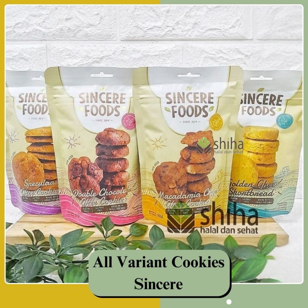 

SHIHA - Sincere Foods Cookies Gluten Free 50gr