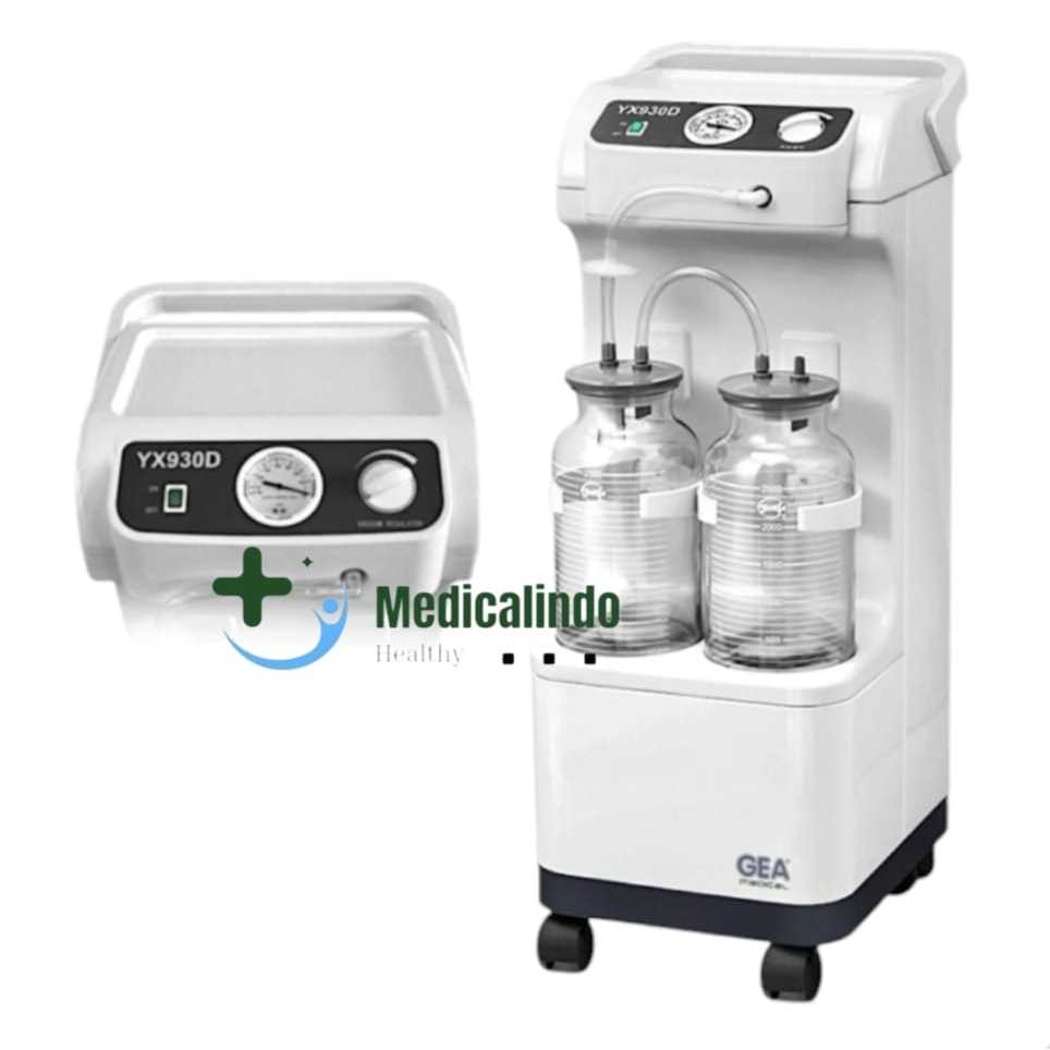 Suction Pump 2 Tabung GEA YX930D / Electric Suction Apparatus YX 930D - GEA YX930D / Mesin Alat sedo