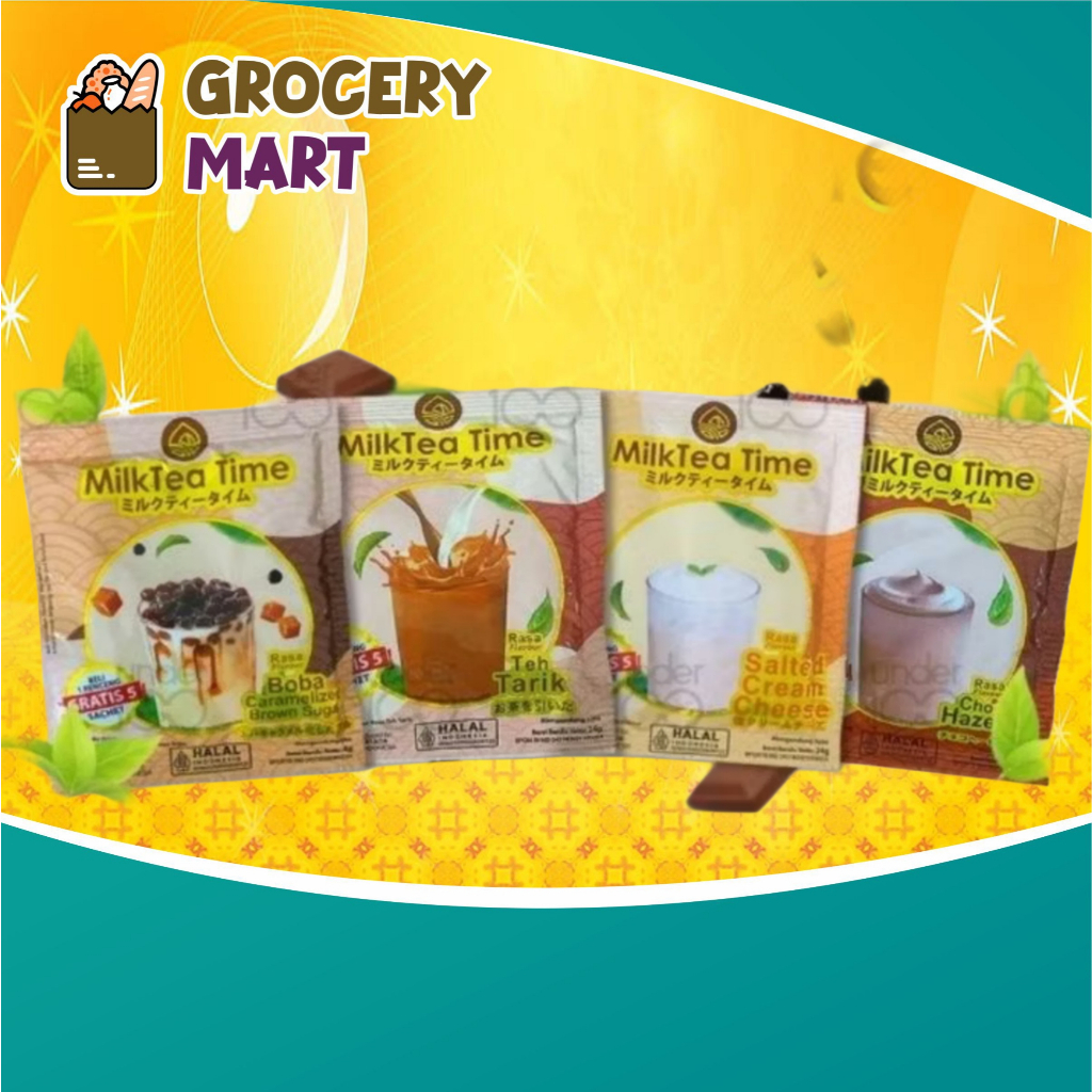 

(RENCENG) Minuman MILKTEA TIME Serbuk Instan Isi 10pcs