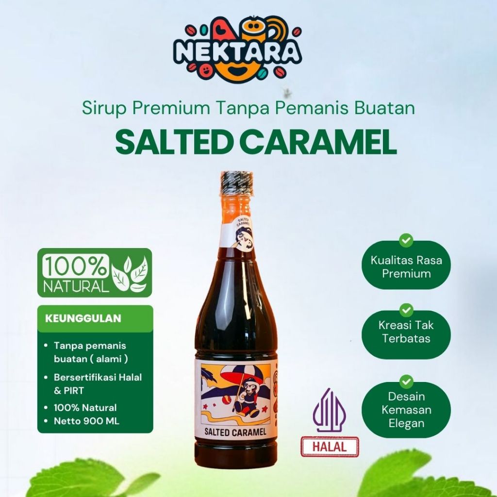 

Paket Bundling Salted Caramel + Irish Sirup Tanpa Pemanis Buatan & Pengawet Utk Makanan & Minuman