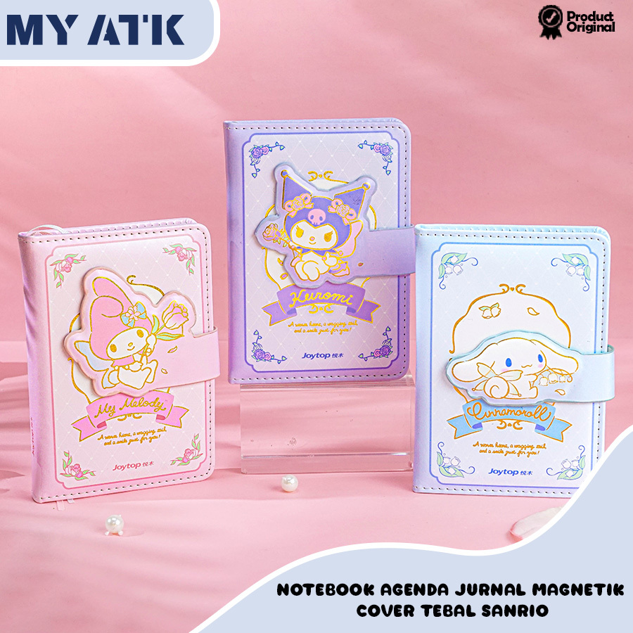 

Notebook A6 Sanrio/ Buku Catatan Magnet Journal Lucu