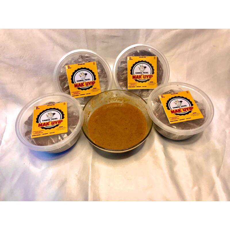 

sambal pecel khas jawa 4 pcs / 1 kg tanpa bahan pengawet