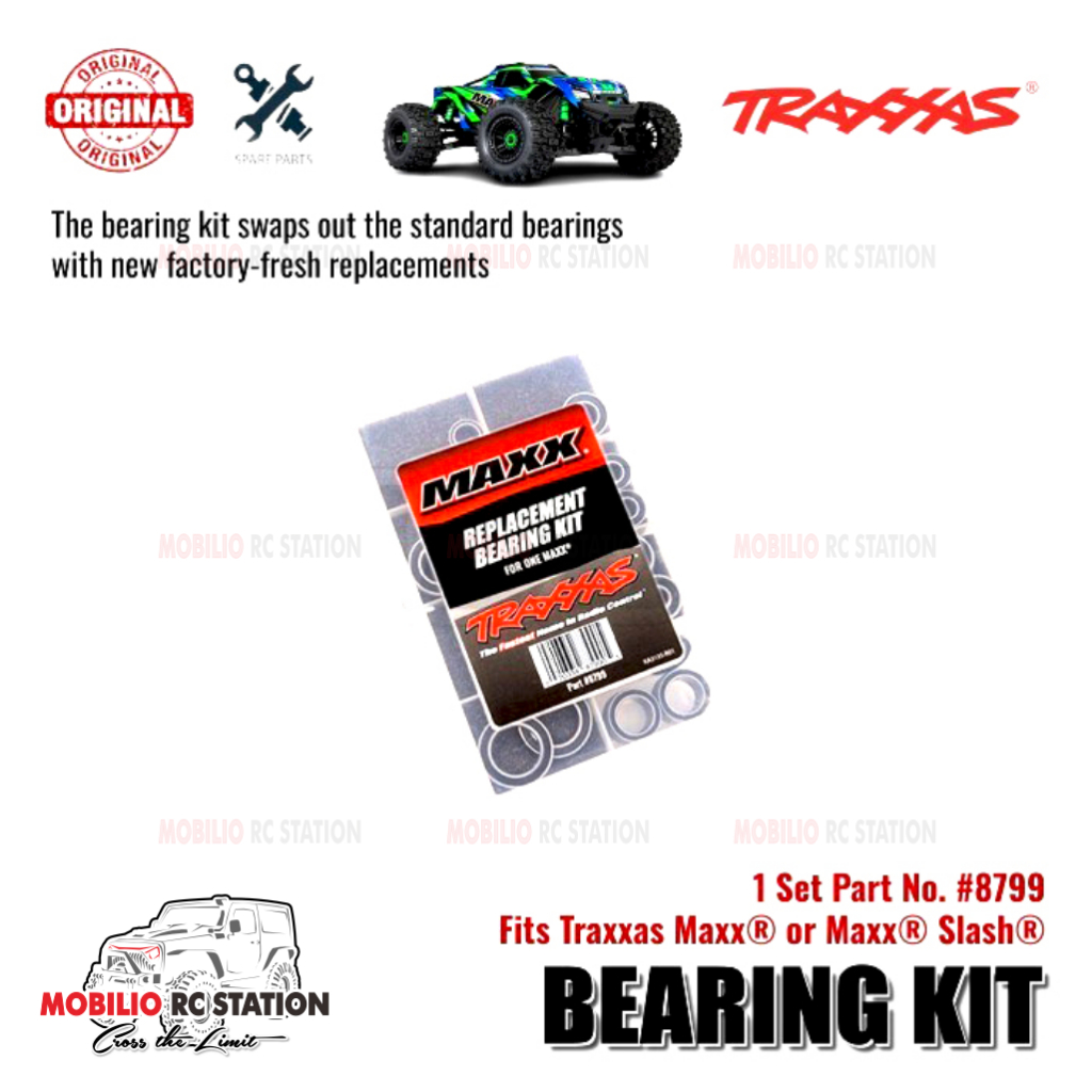 Traxxas Part #8799 Maxx Bearing Kit RC Monster Truck Maxx Slash