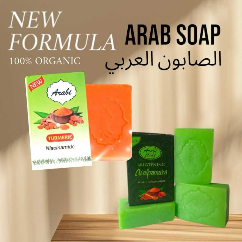 Sabun Arabi Turmeric & Nalpamara Original Niacinamide BPOM