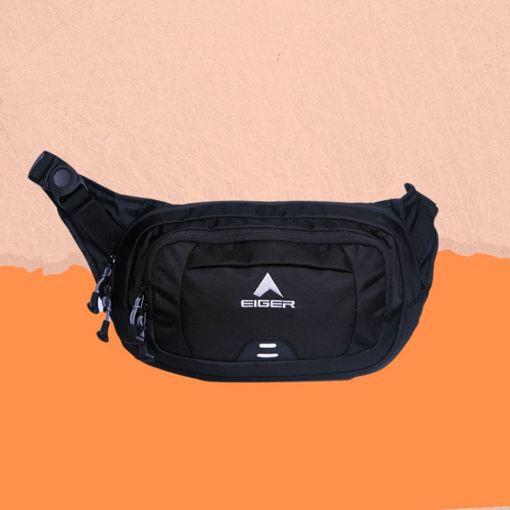 Z-WAIST BAG elger WALL RUN-SL 9996 Daily Wear UNISEX WAIST BAG PRIA TAS PINGGANG TAS SELEMPANG WAIT 