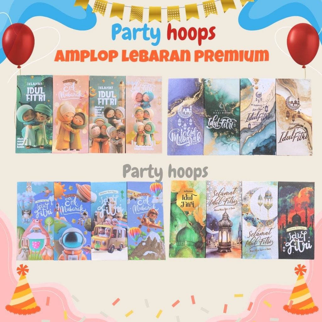 

Amplop Lebaran Premium Paket Usaha Isi 50 dan 100Pcs Amplop Idul Fitri Bahan Tebal Amplop Premium