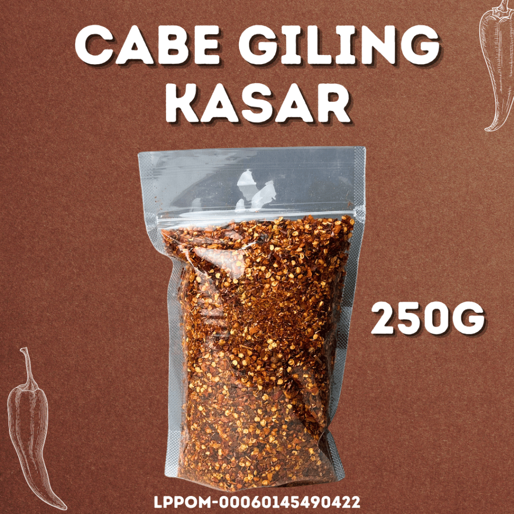 

Flake Cabe Giling Kasar Bumbu Masak 250 GR Kualitas Premium