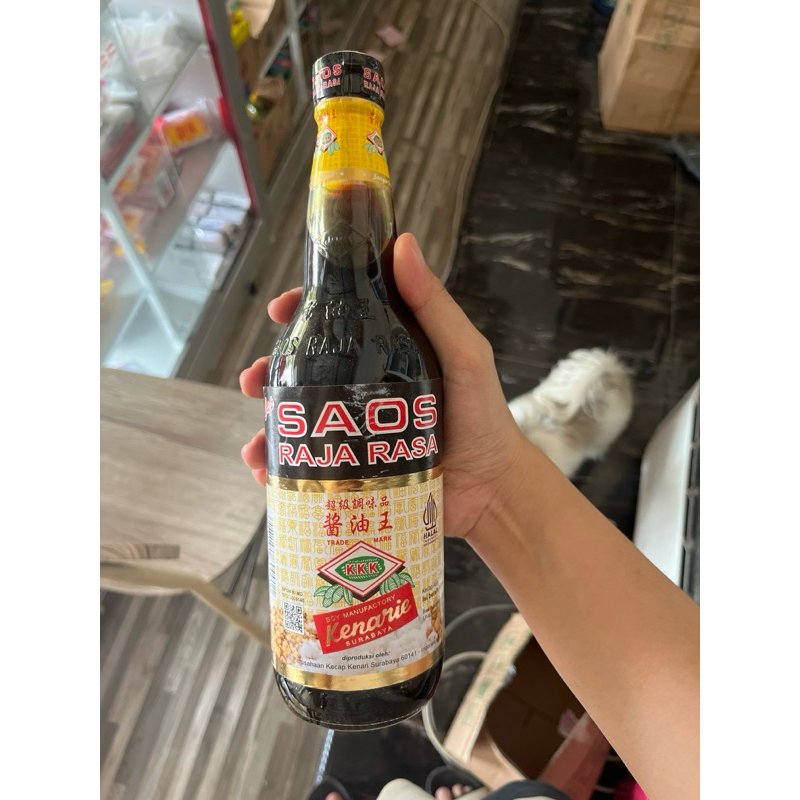 

cap saos raja rasa soy sauce kecap asin kenarie 600ml