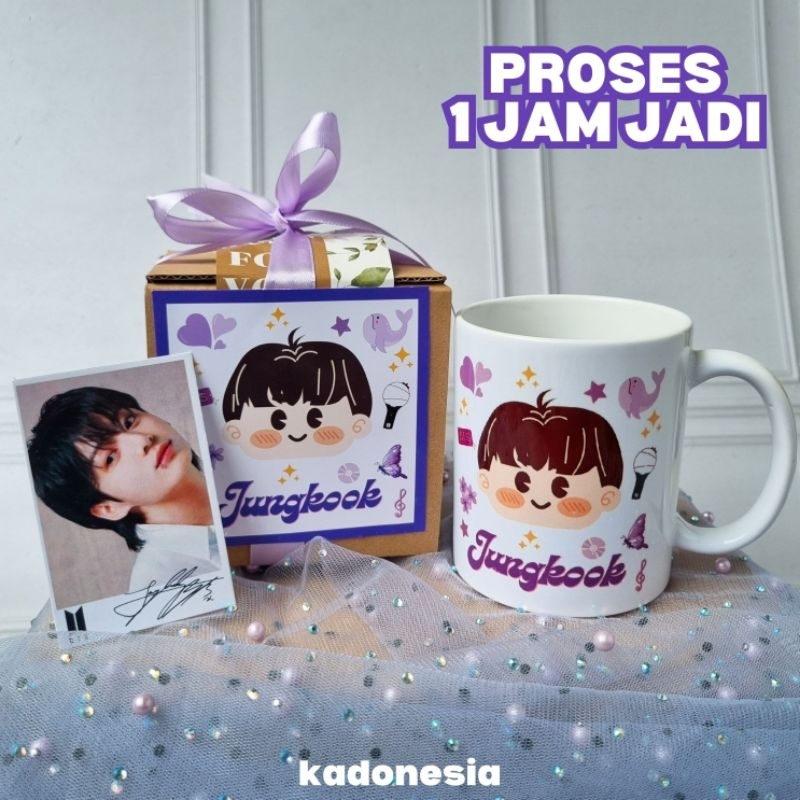 

Mug BTS / Kado Army / Giftbox BTS Kpop Jungkook Jimin V