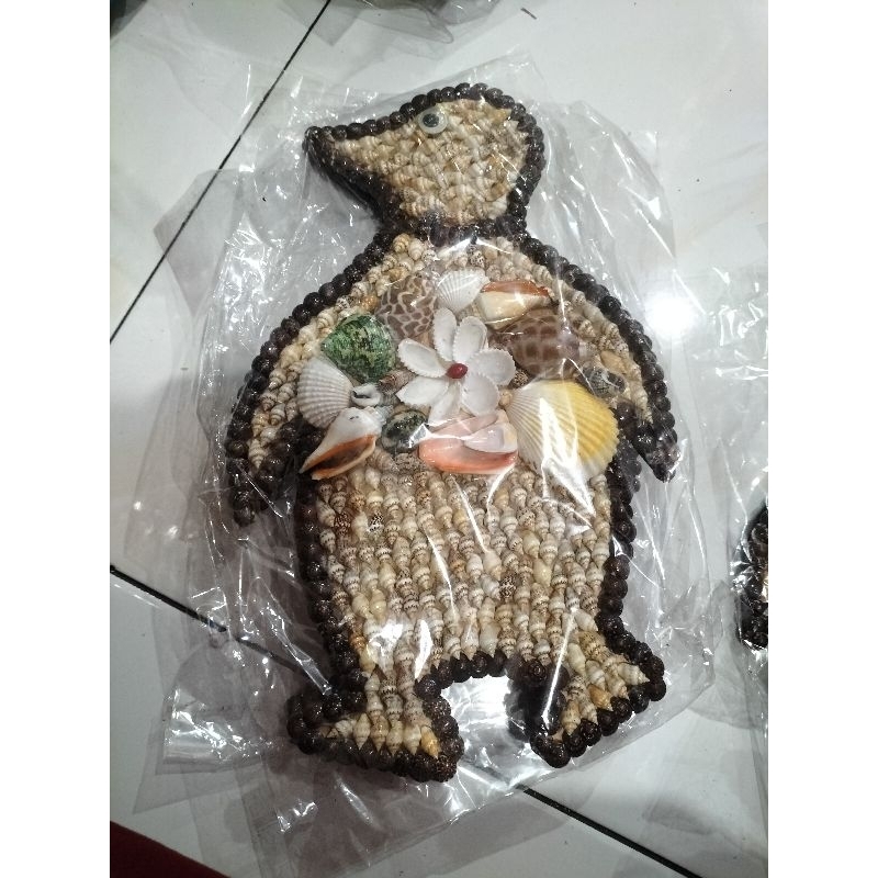 HIASAN KERANG PRAKARYA MODEL PENGUIN