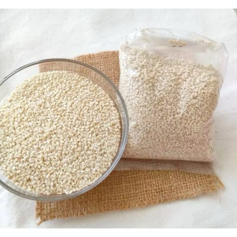 

Wijen putih sesame 500 gram/1 kga