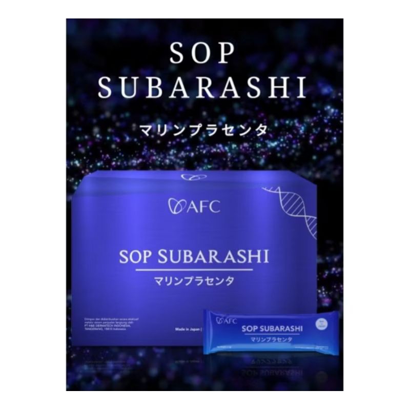 original sop subarashi 1 Sachet ECER