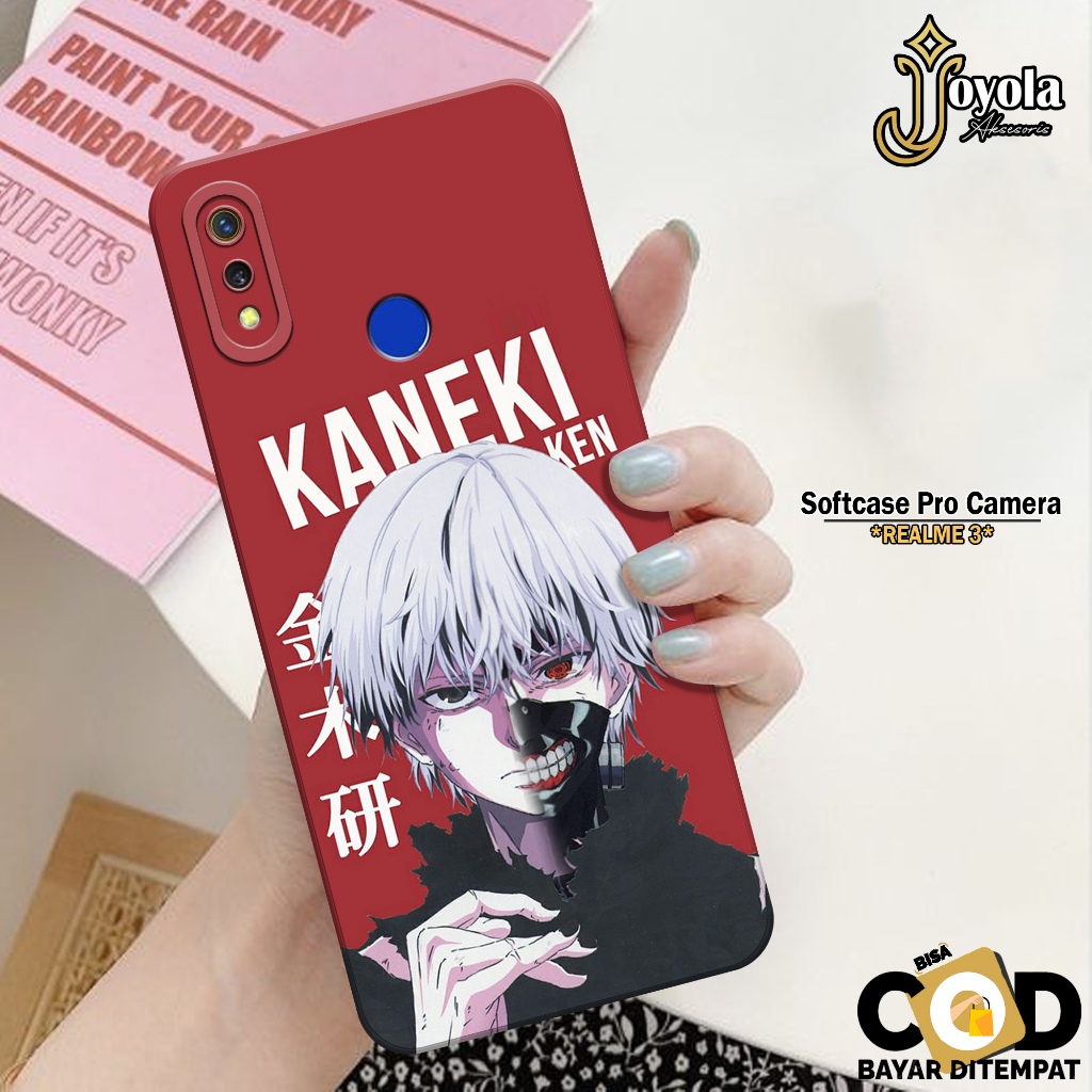 JOYOLA Case REALME 3 - Fashion Case Anime - Softcase REALME 3 - Pro Camera - Casing REALME 3 - Kesin