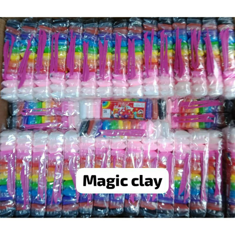 magic clay 12 warna #