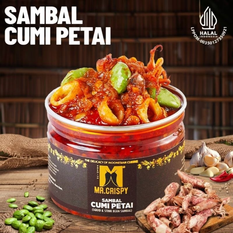 

SAMBAL CUMI PETAI MR.CRISPY - HALAL FOOD