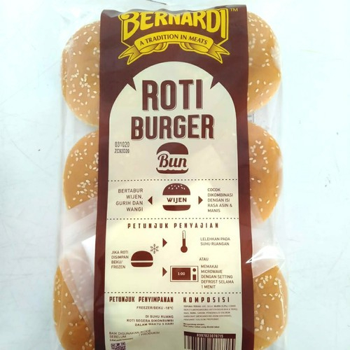 

Bernardi roti burger wijen isi 6