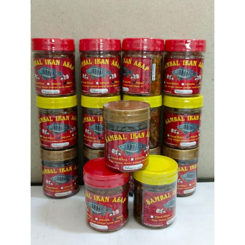 

sambel ikan asap100ml/ ( satu pot)