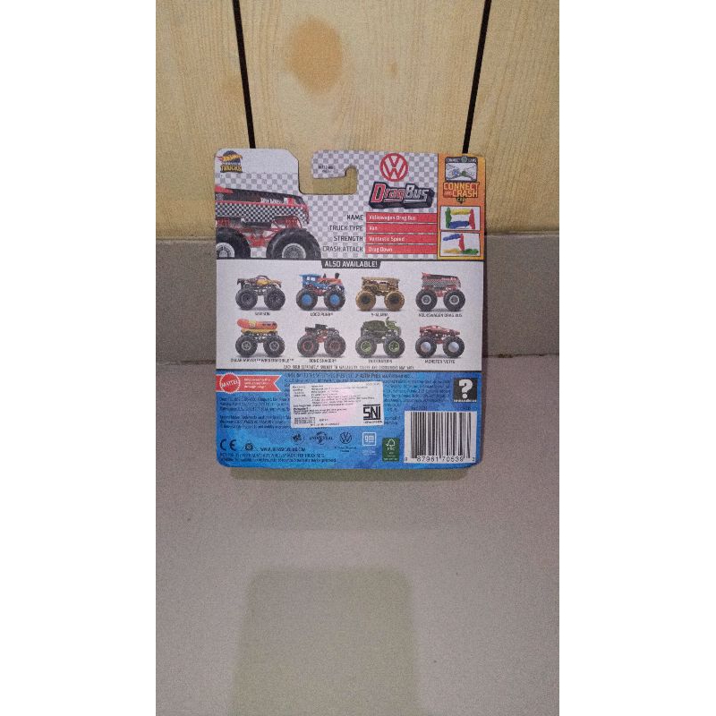 hot wheels monster truck drag bus