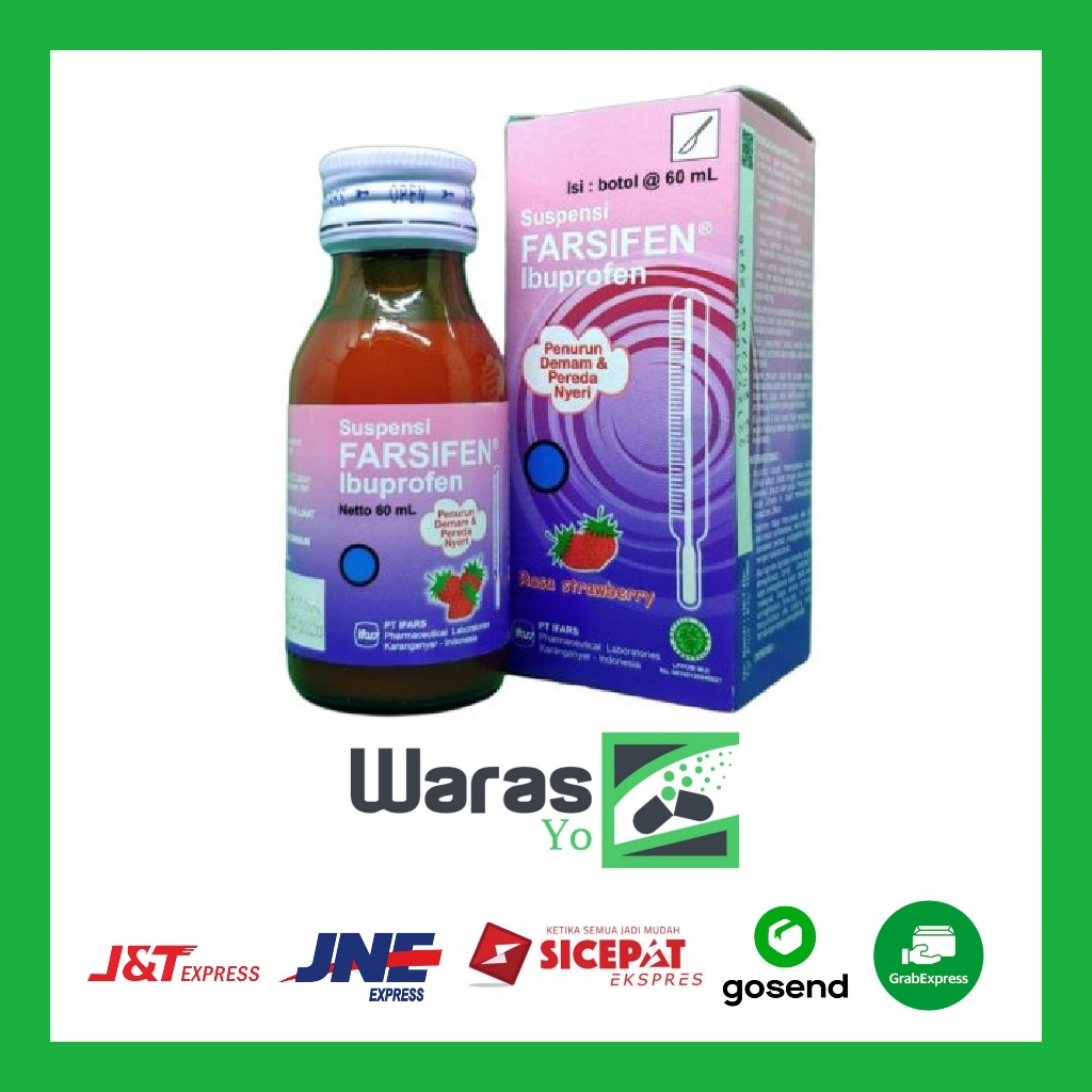 [WS] Farsifen Suspensi 60 ml - SIrup Ibuprofen Penurun Panas