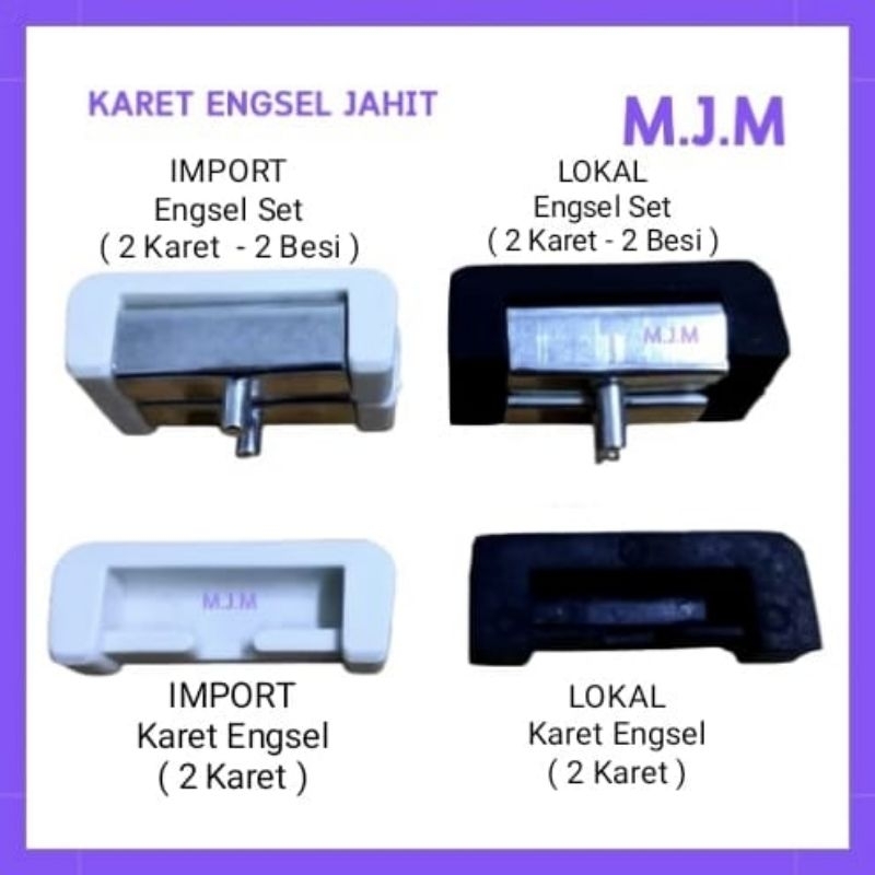 Karet Engsel Mesin Jahit High speed Industri /Karet Engsel Meja Mesin Jahit